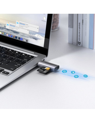 Leitor de Cartão UGREEN USB-C/USB-A