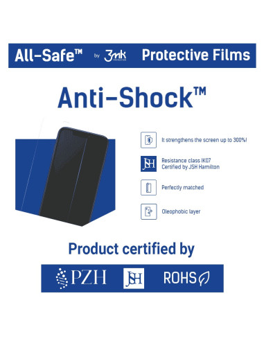 Protecção Telemovel  All Safe Anti-Shock  3mk