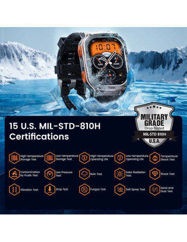 Smartwatch KosPet Tank M3 Ultra 2 Special Edition Silver