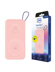 3Mk PowerBank PastelUp 10000mAh 22.5W Rosa