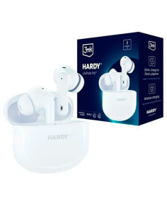 Auricular Bluetooth 3MK Hardy Branco