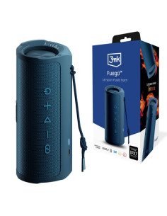 3MK Coluna Bluetooth FUEGO Azul