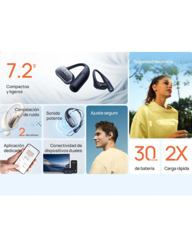 Auricular Bluetooth MiBro OpenEar PRO Azul
