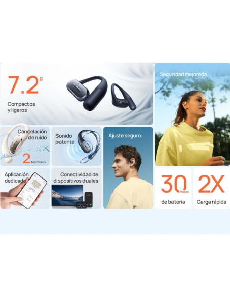 Auricular Bluetooth MiBro OpenEar PRO Azul