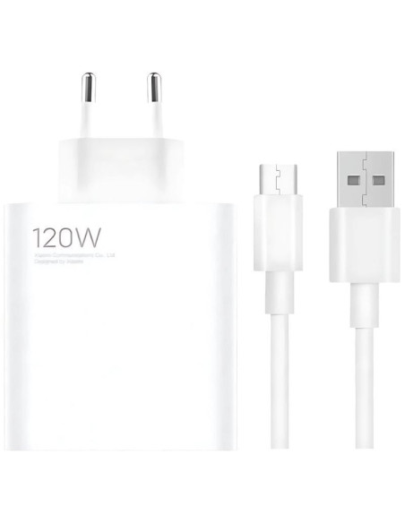 Pack HiperCarregador  Xiaomi 120W + Cabo MDY-14-EE